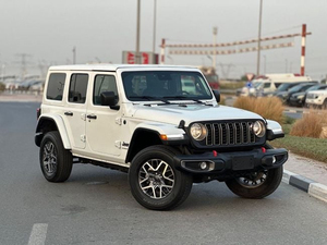 Used 2024 Jeep Wrangler Unlimited Sedan Sahara White Light Leather R21 Turbo Left <b>Hand</b> 4.1-6L V4 Petrol Engine Automatic - Product Image 5