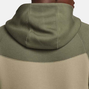 Custom Hoodies Embroidered Custom Men Rhinestone Hoodie Double Zip up Hooded Heavyweight High Quality Sun Faded Wash Sweatshirts - Product Image 5