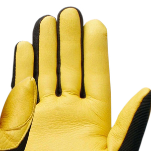 Guantes de Trabajo de Cuero de Invierno con Logotipo Personalizado de Fábrica al por Mayor, Guantes de Protección para Manos de Cuero Vacuno de Grado AB - Product Image 4