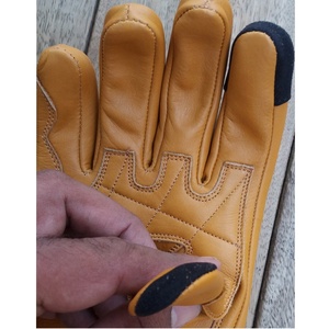 Gants de moto en cuir de qualité supérieure Keven L-920, nouveau style, pour motards professionnels, à doigts entiers, respirants, unisexes, protection universelle - Product Image 4