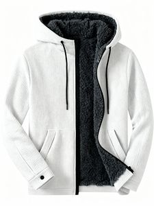 Chaqueta de Motocicleta Impermeable para Hombre Doyle, Color Verde Oliva, con Cierre de Cremallera, Logotipo Frontal, Estilo Workwear, para Invierno - Product Image 4