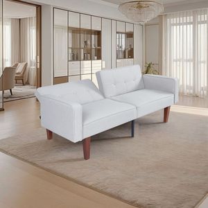 2131-GREY Comodo Divano per Soggiorno in Morbido Tessuto Grigio - Product Image 2