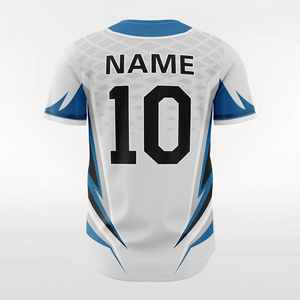 เสื้อเบสบอลแบบกำหนดเอง พิมพ์ชื่อได้ ผลิตตามแบบ OEM ซับลิเมชั่น ซื้อเสื้อโพลีเอสเตอร์ซับลิเมชั่นราคาถูก เสื้อเบสบอลเปล่าแบบกำหนดเอง - Product Image 3