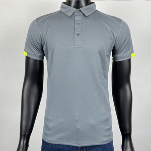 Chemises polo pour hommes, mode, nouvelles chemises de golf à manches courtes pour hommes, fermeture éclair quart de tour, classiques, décontractées, séchage rapide, en vente - Product Image 2