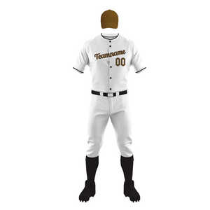 Uniforme de baseball haut de gamme, logo personnalisé, prix d'usine OEM ODM, respirant, durable, confortable, fournisseur d'équipements d'équipe - Product Image 1