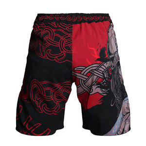 Pantalones Cortos de Boxeo y MMA Sublimados Personalizados de Primera Calidad para Hombre, Pantalones Cortos Transpirables para Entrenamiento de Artes Marciales - Product Image 6