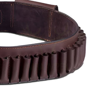 เข็มขัดใส่กระสุนหนังวัวแท้คุณภาพสูง Mortal Saga ทนทานและมีสไตล์ อุปกรณ์เสริมสำหรับนักล่า สำหรับเจ้าของปืน - Product Image 5