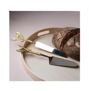 Restaurant Cake Slice Set Metal Knife and Server Stainless Steel Cake Lifter <b>Tools</b> - Product Image 1