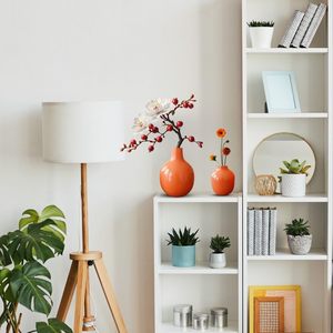 Metal Bright Yellow Powder Coated Flower Pot and Vase for Home Decor Indoor Outdoor Living Room Durable Available At <b>Best</b> - Product Image 6