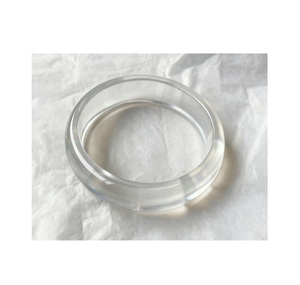 Bracelet rond en acrylique à vendre – Qualité export, taille personnalisable – Bijou de poignet pour femme, accessoire très populaire - Product Image 1