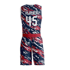 Sublimation Printed Unisex Team Bsci Breathable Winter Polyester Sportswear Basketball Uniform Sets High Quality - Product Image 3