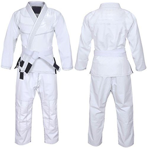 Commande en gros de Gi de judo en coton double tissage, léger, respirant, avec coutures durables, logo personnalisé, vêtements d'arts martiaux pour l'entraînement des adultes - Product Image 6