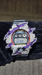 Reloj de Lujo para Hombre Starspire Jewels G SHO de Cuarzo ETA con Caja de Acero Inoxidable, Correa de Goma, Moissanita VVS, Estilo Ejecutivo Hip Hop Iced - Product Image 2