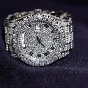 นาฬิกาคู่สไตล์ญี่ปุ่นประดับเพชรโมอิสซาไนต์คุณภาพเยี่ยม ดีไซน์หรูหรา เหมาะเป็นของขวัญวันครบรอบ ราคาประหยัด - Product Image 5