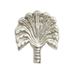 Anneaux de serviette en coquille d'argent faits à la main, accessoires de table, artisanat métallique décoratif, articles cadeaux, vente chaude - Product Image 1