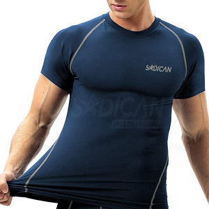 Ropa Deportiva Transpirable Premium, Camiseta de Compresión con Tejido Elástico que Absorbe la Humedad, Comodidad para Entrenamiento en el Gimnasio - Product Image 3