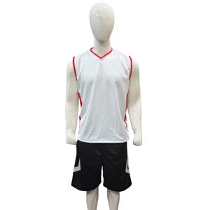 Camiseta de Voleibol Blanca y Roja para Hombre, Uniforme Deportivo sin Mangas, Logotipo Personalizado - Product Image 1