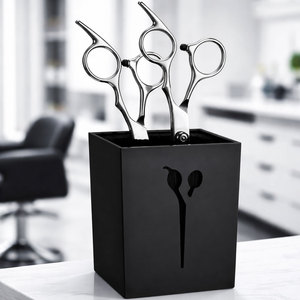 Wholesale Barber Scissors Holder <b>Storage</b> <b>Box</b> Salon <b>Tool</b> Organizer for Hairdressers Durable Portable Case - Product Image 1