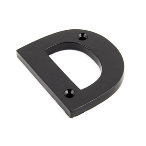 Wholesale Durable Cast Iron House Letters And Numbers Matte Black Metal Alphabet Sign Anti-Rust Wall Mounted Address <b>Plaques</b> - Product Image 5