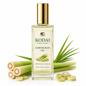 Aceite Esencial de Limoncillo de Tamil Nadu 100% Puro y Natural de Primera Calidad, Destilado al Vapor, para Aromaterapia y Cuidado Facial, Kodai Global Export - Product Image 1