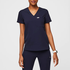 Conjunto de Uniforme Médico Premium para Mujer, Cuello en V, con Pantalones Tipo Jogger para Personal de Hospital y Clínica - Product Image 5