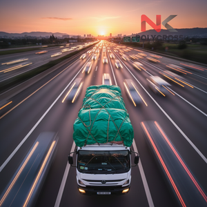 Lámina de Techo de PVC de Doble Capa, Lámina de Techo Resistente a Altas Temperaturas para Clima Desértico, para Protección de Carga en Exteriores - Product Image 5