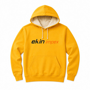 เสื้อฮู้ดดี้ผ้าฟลีซโอเวอร์ไซส์ แขนยาว 340GSM พิมพ์ลายตามสั่ง แบบเปล่า สำหรับพิมพ์ DTF ยูนิเซ็กซ์ ขายส่งจากโรงงาน รับทำโลโก้ เสื้อฮู้ดดี้ผู้ชาย - Product Image 1
