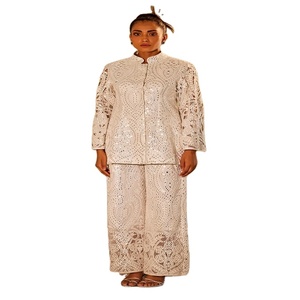 Kanya Libas <b>Plus</b> <b>Size</b> Women's <b>Kaftan</b> Jacket-Heavy Work Linen/Cotton//Rayon Materials Many Different Colors - Product Image 1