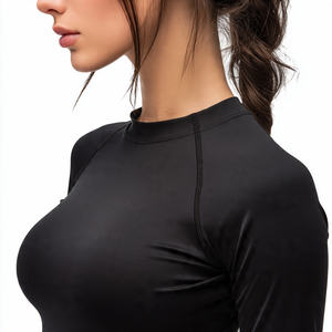 Body de compresión para mujer, mono de yoga y gimnasio de manga larga, control de abdomen, ajuste ceñido, ecológico, ideal para fiestas - Product Image 4