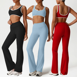 High Quality Sexy Fitness Gym Yoga and Active Wear Set Women Gym Fitness Sets - Product Image 4