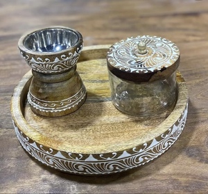 Ensemble de brûleurs d'encens de qualité supérieure, avec plateau en résine pour Bakhoor et Mubakhar, pour la maison et les restaurants, idéal pour les cadeaux, au meilleur prix. - Product Image 5