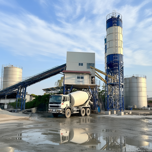 โรงงานผสมคอนกรีต Hamac HZS180 ขนาด 180 ลบ.ม. สถานีผสมอัตโนมัติสำหรับขาย - Product Image 3