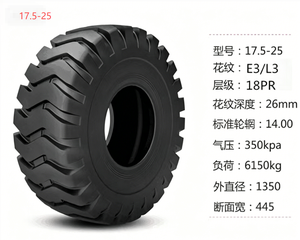 ยางโอทีอาร์แบบไบแอสสำหรับงานหนัก ขนาด 26.5/23.5/20.5/17.5/15.5-25/<span class=keywords><strong>18.00</strong></span>-25 ลายดอกยาง E3 L3 ใหม่ สำหรับเปลี่ยน/ซ่อมแซม รถตักล้อยาง งานเหมือง - Product Image 5