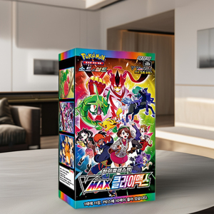 Authentique VMAX Climax 1 Box Set 10 Packs 110 Sheets Kids Sword Shield Expansion for Collectible Card Toy Korean Version - Product Image 1