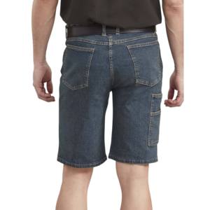 Shorts en jean pour hommes OEM en gros, séchage rapide, personnalisés, style vintage, coupe ample, taille élastique, poches respirantes - Product Image 5