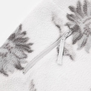 เสื้อแจ็คเก็ตเชอร์ปาขนแกะแบบใหม่ ดีไซน์เองได้ สีพื้น ซิป แขนยาว ทรงหลวม สำหรับผู้ชาย ราคาขายส่ง - Product Image 5