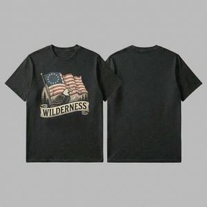 Camiseta estampada de estilo urbano para hombre, manga corta, corte holgado, camiseta gráfica, algodón transpirable, moda de verano, camisetas para hombre - Product Image 6