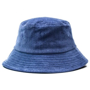 Embroidered 100% Cotton Corduroy <b>Winter</b> Outdoor Warm Fashion Fisherman LOGO Custom Multiple Color <b>Men</b>&Women Basin Bucket <b>Hats</b> - Product Image 4