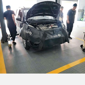 แผ่นปิดพื้นสำหรับล้างรถแบบถอดได้ชั่วคราวสำหรับงานแสดงรถยนต์ - Product Image 3