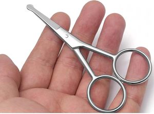 Ciseaux à cuticules professionnels de pointe pour manucure, lame droite, durables, pour soins des ongles, manche ergonomique - Product Image 4