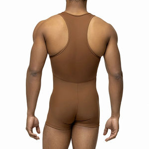 Maillots de lutte professionnels fabriqués au Pakistan, vêtements de fitness pour hommes, maillot de lutte sans manches ajusté et anti-humidité - Product Image 6