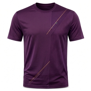 Camiseta de Manga Corta para Hombre, 305 GSM, 100% Algodón, Lisa, Talla Grande, Gruesa, Personalizable con Logotipo, ODM - Product Image 3
