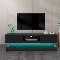 Meuble TV de salle de bain moderne, nouveau design, style Shaker en PVC, bois massif, écologique, personnalisable – Offre Spéciale