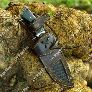 Cuchillo de Supervivencia Multifuncional de Acero de Damasco de Alta Calidad, Hoja Fija, para Caza, Pesca y Camping, Personalizado ODM, Venta al Por Mayor - Product Image 6