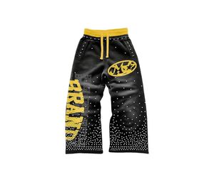 Ligne de vêtements streetwear haut de gamme, vêtements urbains de haute couture, streetwear de luxe unisexe, ensemble vert et noir, Born From Hustle, strass. - Product Image 3