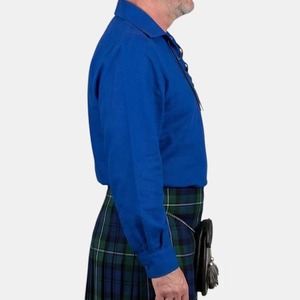 Chemises Kilt Jacobite Jacobean Vintage Écossais de Haute Qualité pour Hommes, Logo Brodé Personnalisé, 100% Coton Sergé - Product Image 4