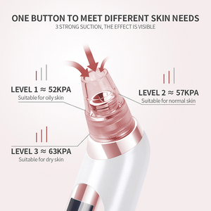 Electric Blackhead Remover <b>Vacuum</b> Facial Pore Cleaner Deep Cleansing Skin Care Device for Removing Dirt Oil and Dead Skin - Product Image 6