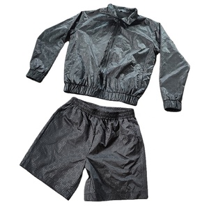 2026 Custom Summer Nylon Polyester Shell Tracksuit Two Piece Jogging Suit <b>Track</b> Windbreaker <b>Jacket</b> Shorts Sets <b>for</b> <b>Men</b> - Product Image 1