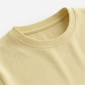<b>Women's</b> 2 Piece Knitted Solid Yellow <b>Shorts</b> <b>Set</b> Crew Neck <b>Short</b> Sleeve <b>T</b> <b>Shirt</b> With Embroidered Floral Pattern Casual Spring - Product Image 4