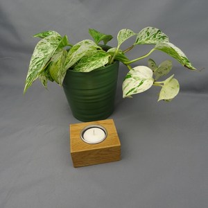 Heart Wooden Handmade Tea Light Holder Natural Wood Home Decoration Candle Stand Christmas Wedding - Product Image 6